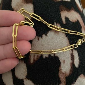 Paperclip Chain Necklace